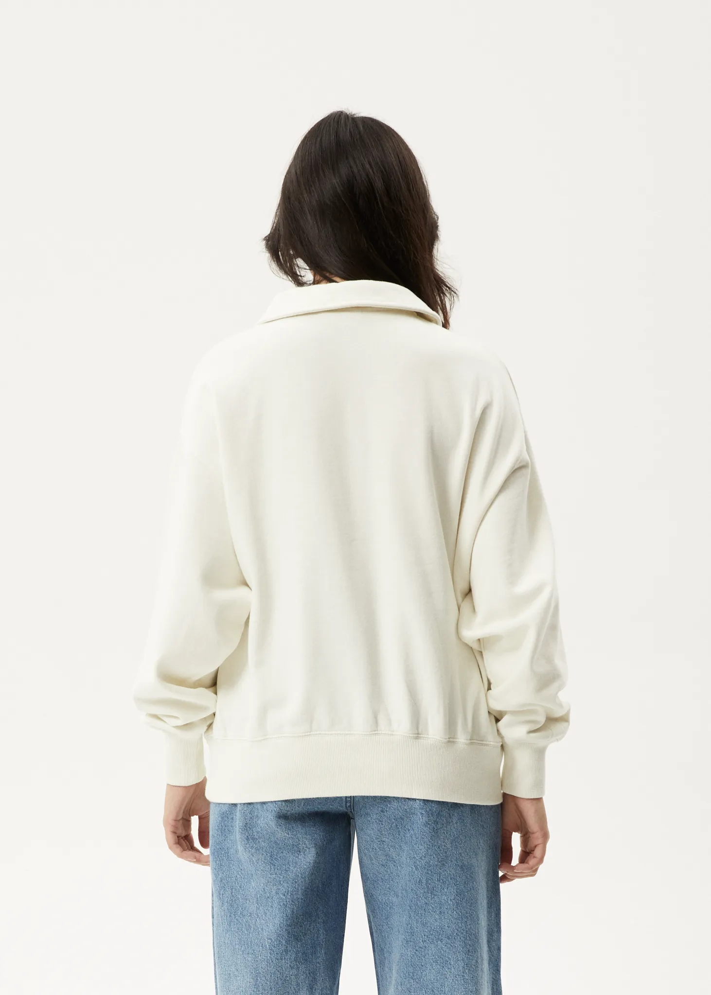 AFENDS Womens Ellie - Sweatshirt - Off White