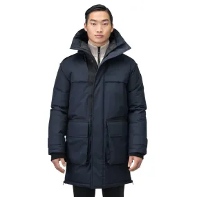 Alum Men's Long Parka Navy