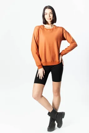 Areta with Love - Style is a state of mood  Rust Sweatshirt