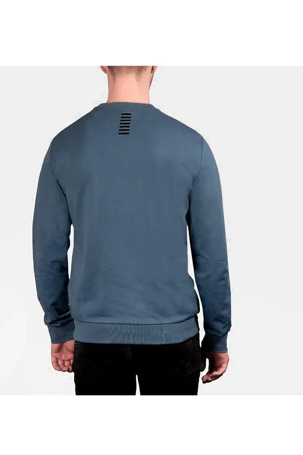 Armani EA7 ID Logo Sweatshirt Indigo