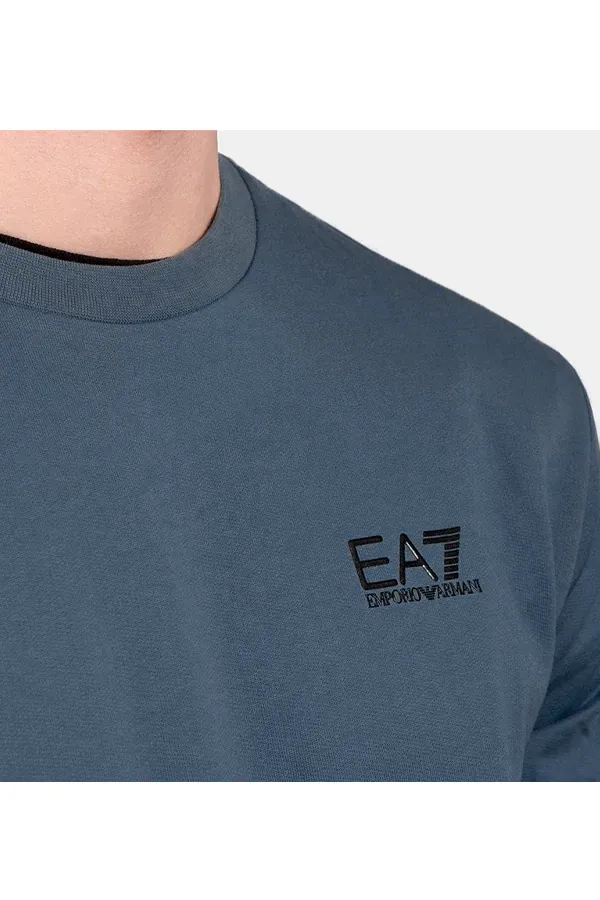 Armani EA7 ID Logo Sweatshirt Indigo