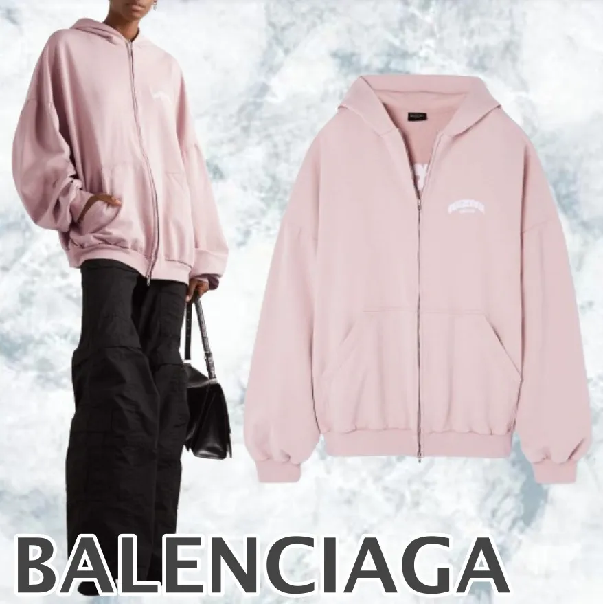 BALENCIAGA  |Cotton Logo Hoodies & Sweatshirts