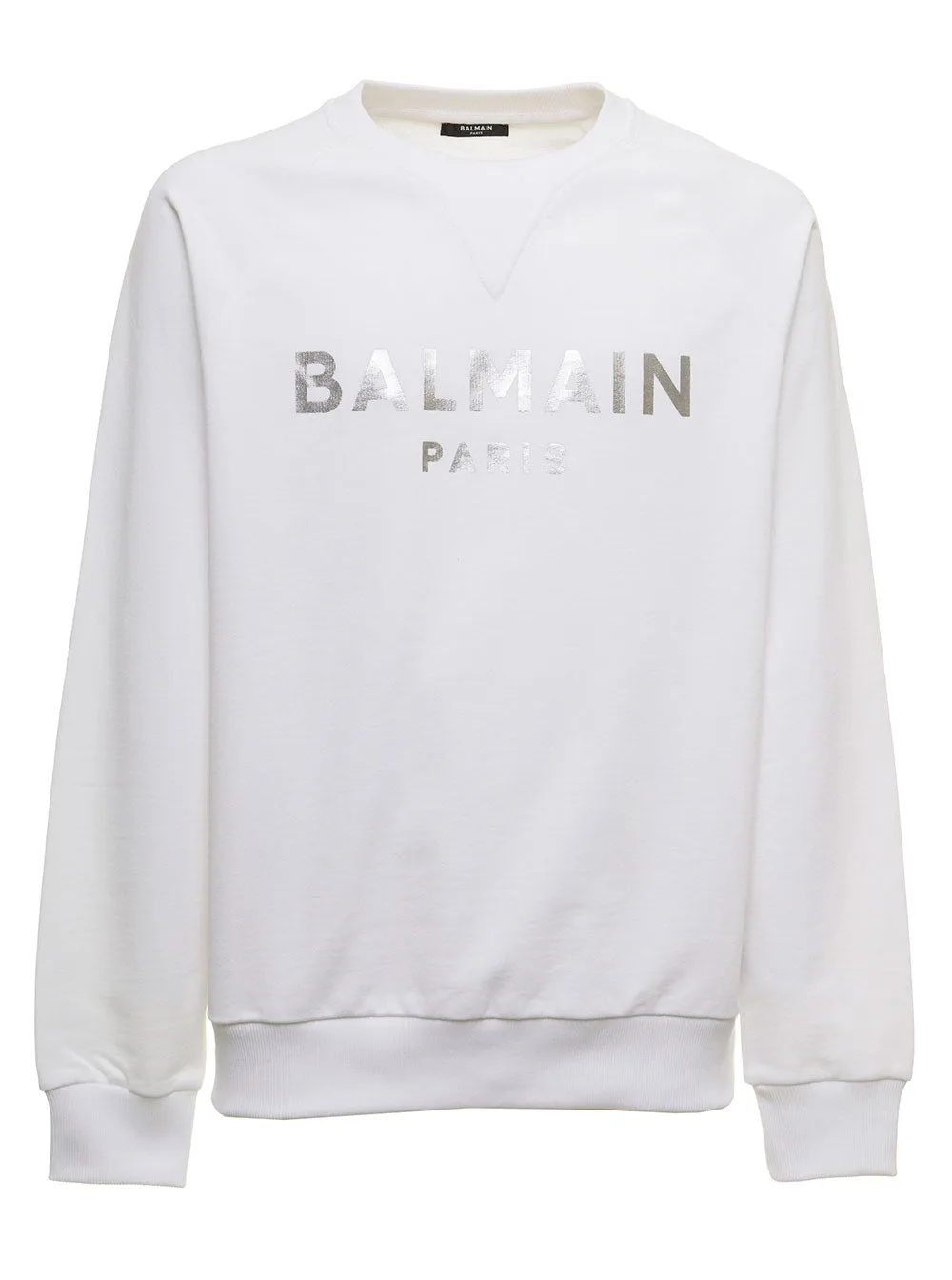 Balmain Logo Printed Crewneck Sweatshirt