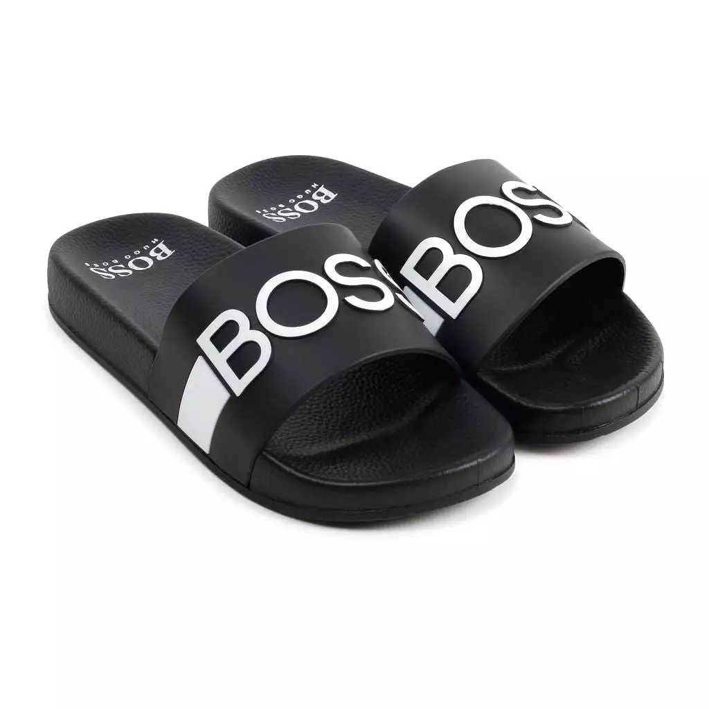 Black & White Logo Slides