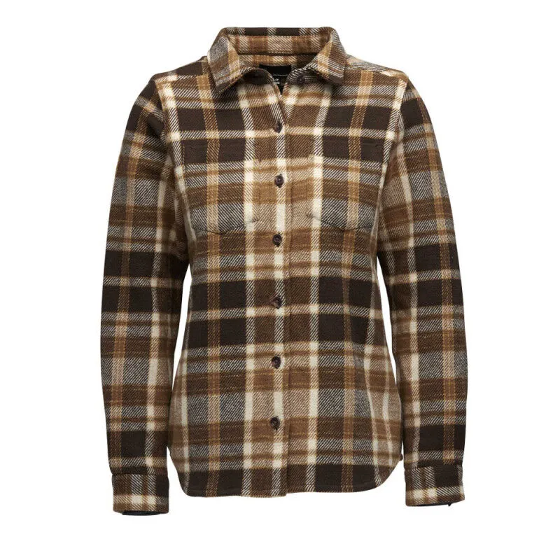 Black Diamond  Project Heavy Flannel - Camicia - Donna