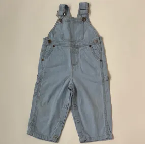 Bonpoint Light Denim Dungarees: 18 Months