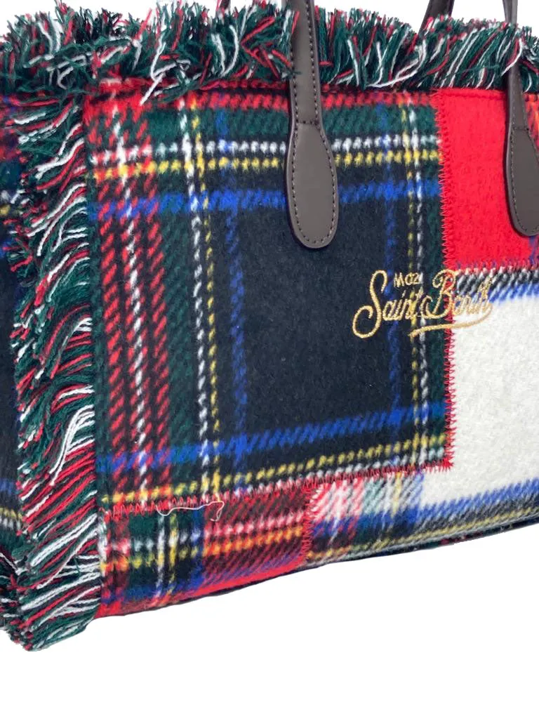 BORSA MINI FANTASI TARTAN PROFILI SFRANGIATI