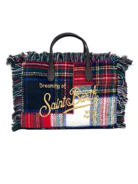 BORSA MINI FANTASI TARTAN PROFILI SFRANGIATI