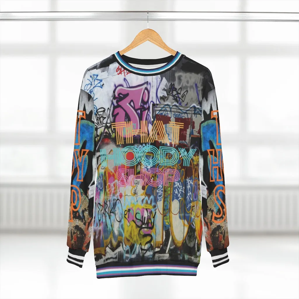 Cityscape Graffiti Unisex Sweatshirt