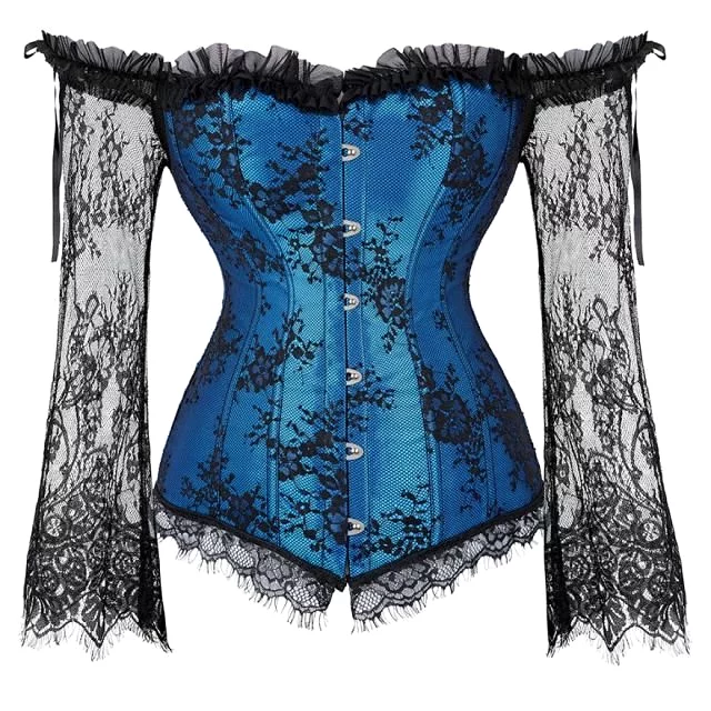 Corset Drag Forest (Blue)