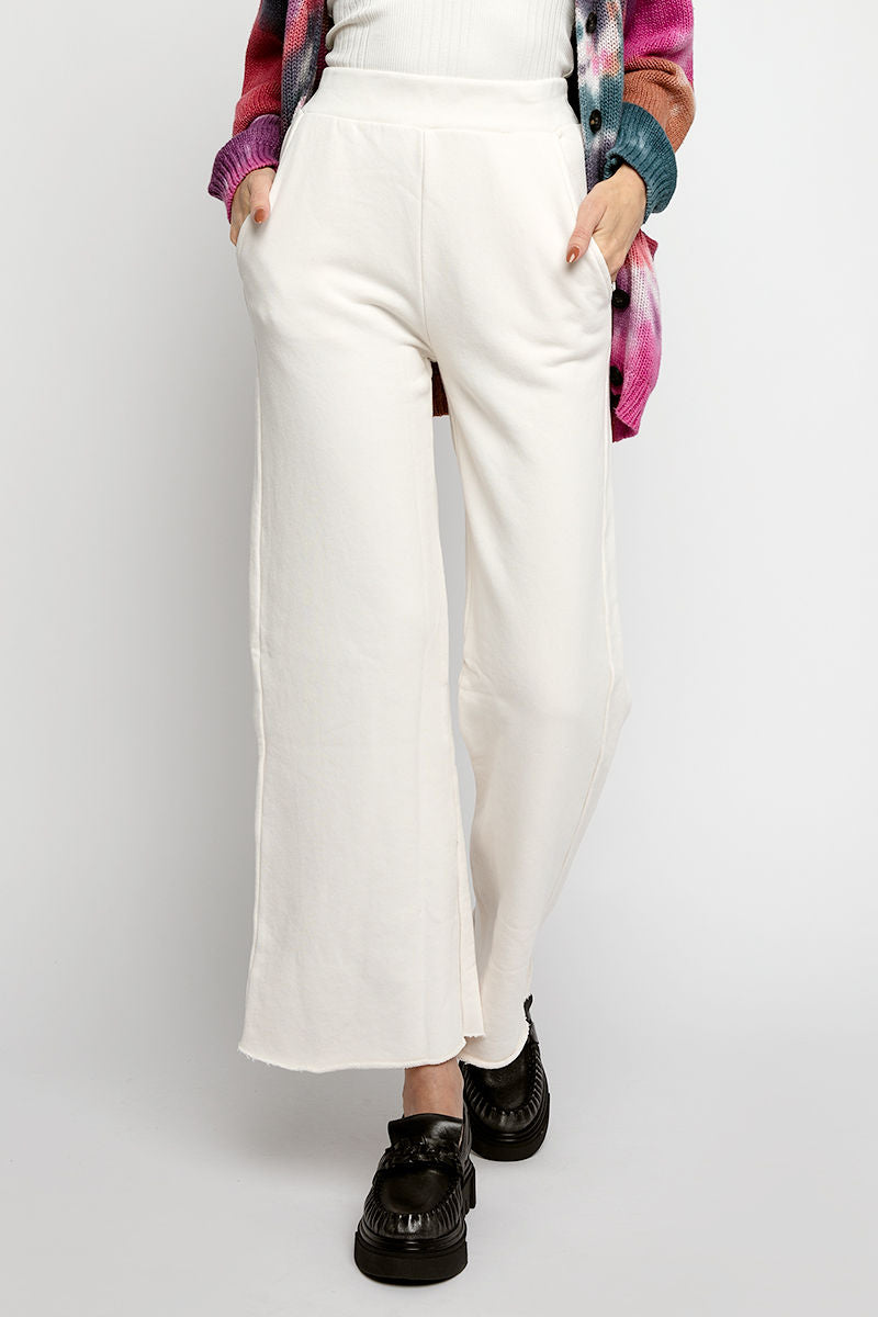 Delilah Flared Leg Pants in Ivory