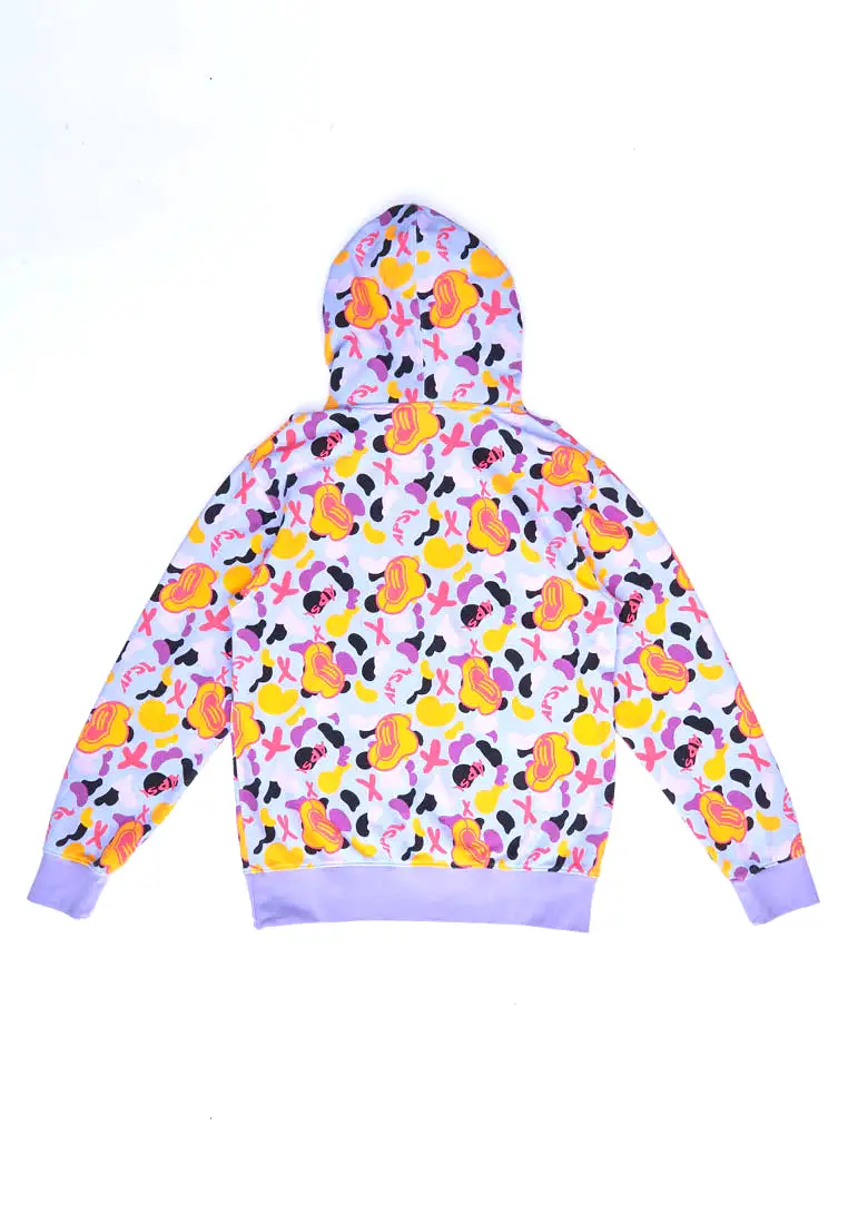 DOODLE HOODIE PURPLE