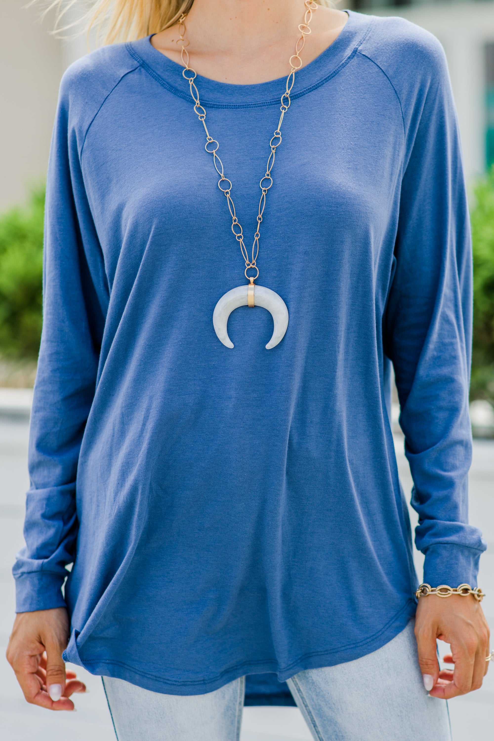 Easy Like Sunday Denim Blue Tunic