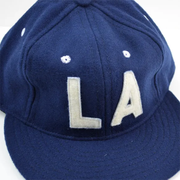 Ebbets - Los Angeles 1954 Cap (Fitted Wool Flannel) - Navy