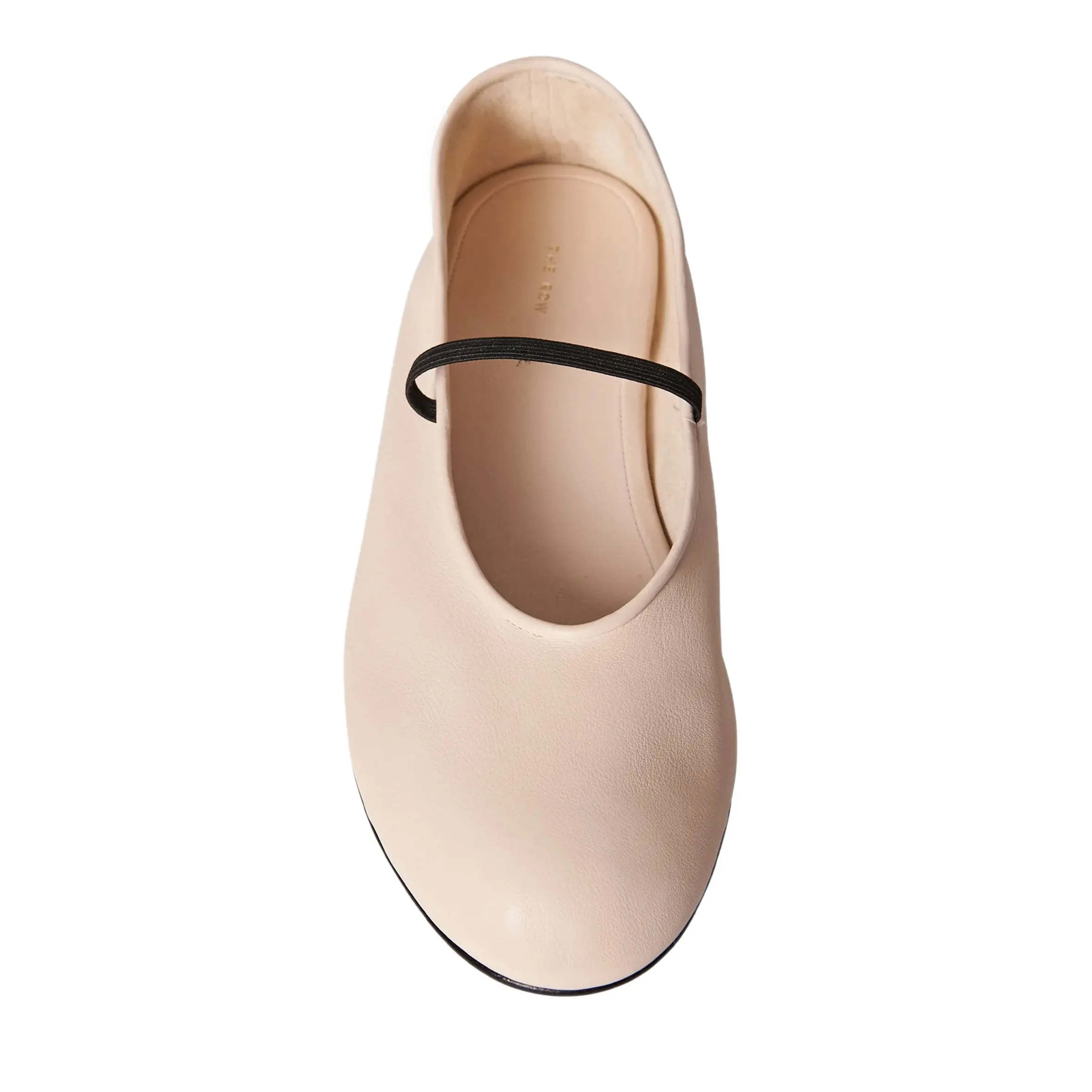 Elastic Ballet Slipper, Milk