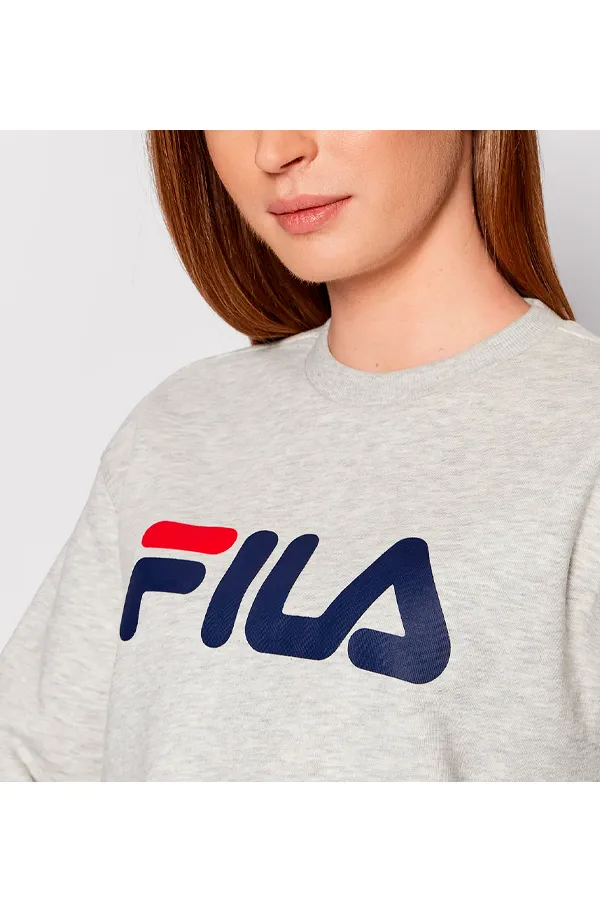 FILA Women Logo Sweatshirt Grey