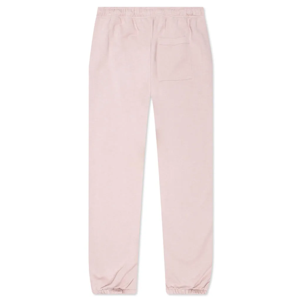 Fleece Sweatpants - Violet Pink/Melange