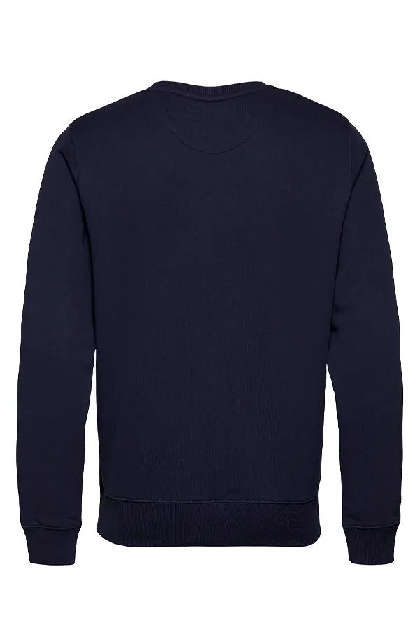 GANT Basic Crew Sweatshirt Navy