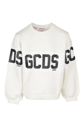 GCDS Kids Logo Band Sweatshirt