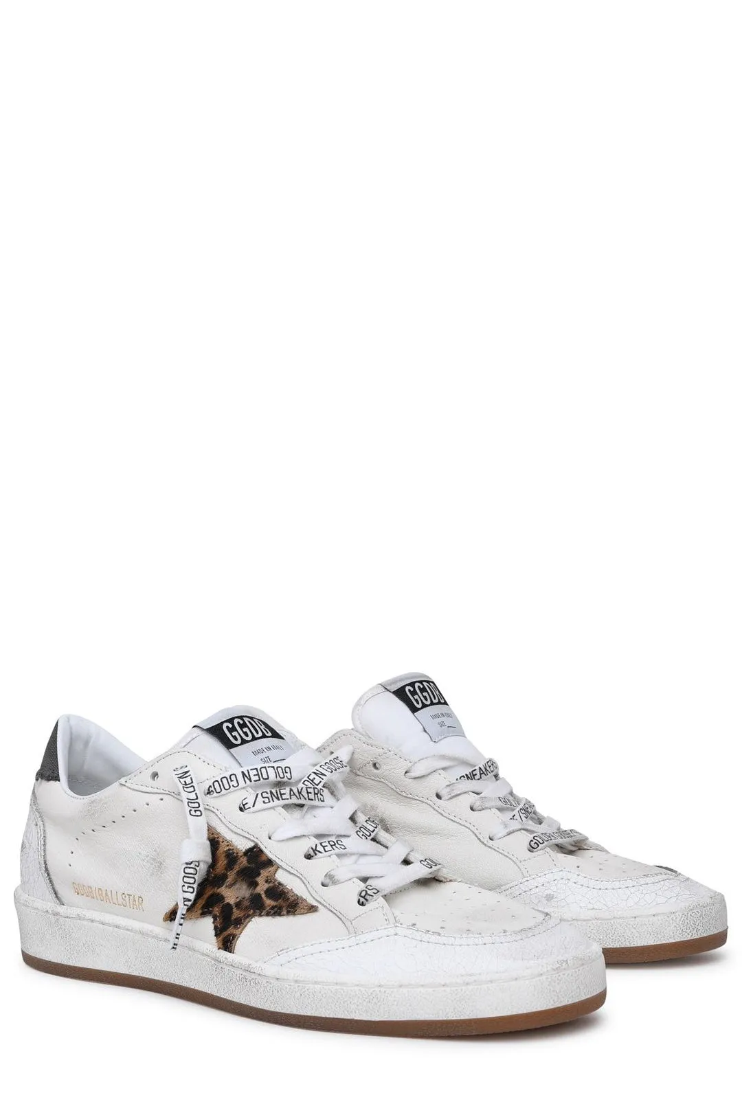 Golden Goose Deluxe Brand Ball Star Lace-Up Sneakers