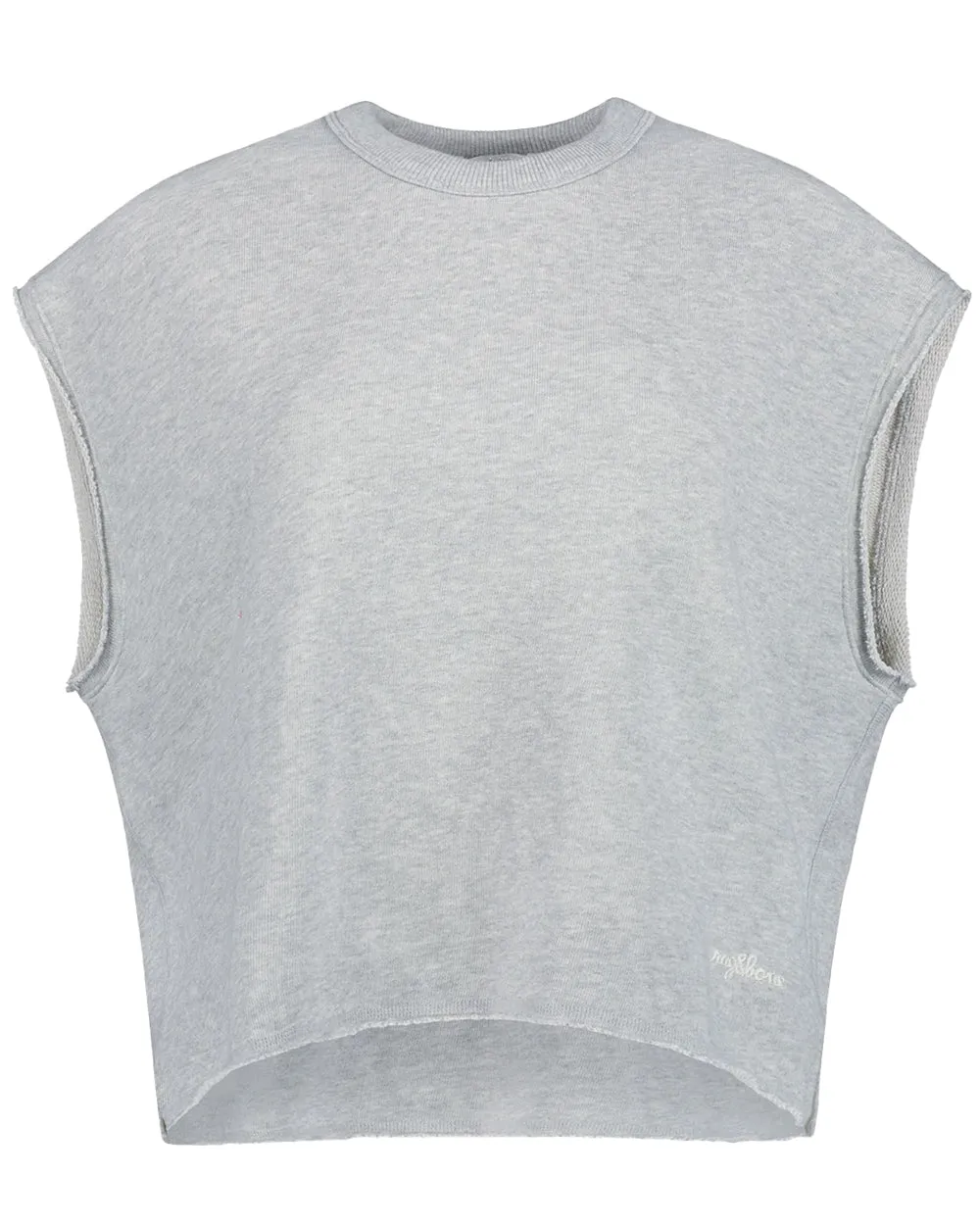 Heather Grey Vintage Terry Muscle Tee