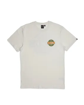 HOT STREAK TEE DEUS EX MACHINA VINTAGE WHITE