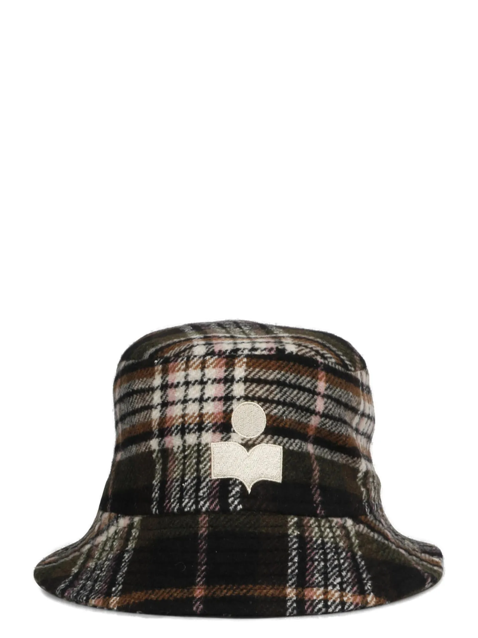 Isabel Marant Haley Check Pattern Bucket Hat