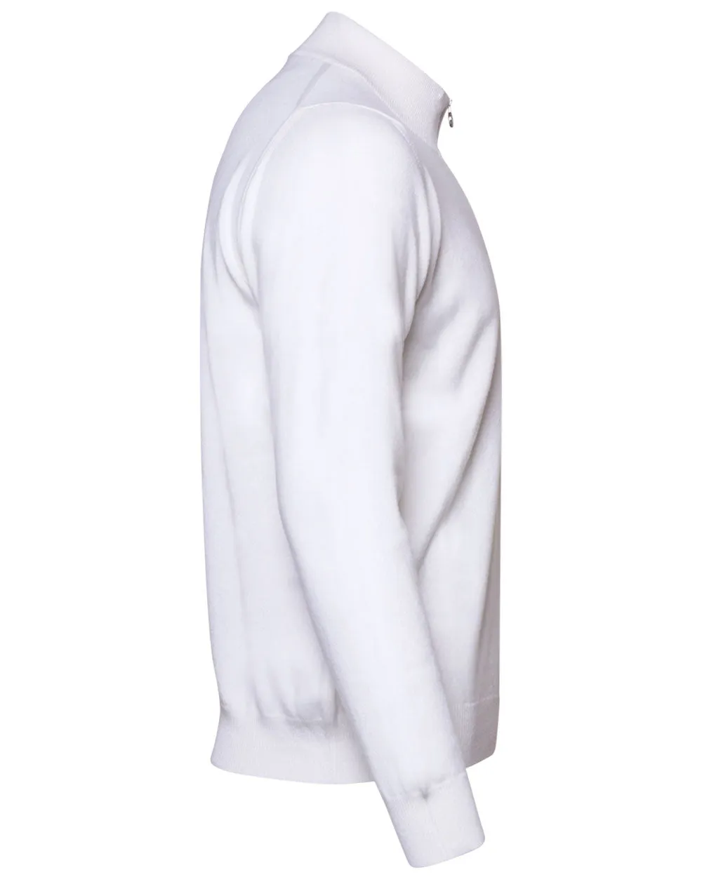 Ivory Cashmere Quarter Zip