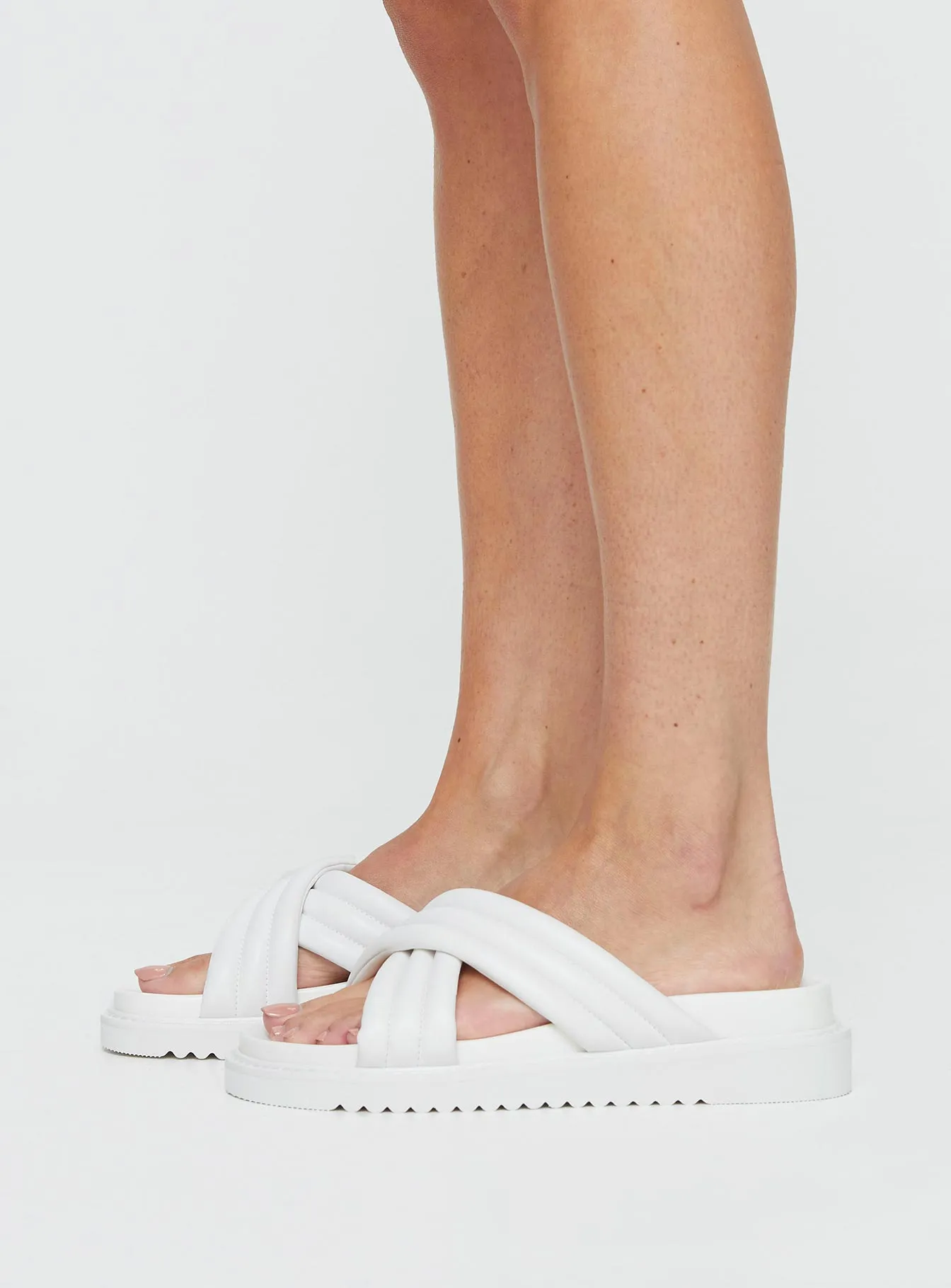 Jennie Sandals White