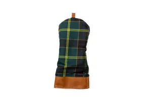 Leather & Wool Tartan Head Cover