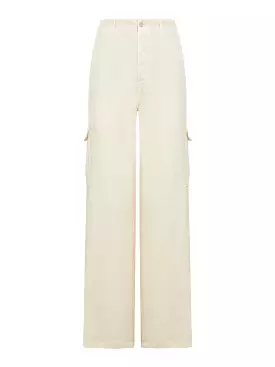 LINEN CARGO PANTS