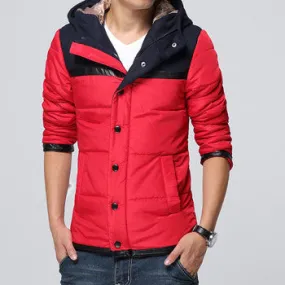 Men's Down Jacket Warm Plus Size Size Men Downs Jacket Men Slim Fit Parkas SM6