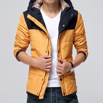 Men's Down Jacket Warm Plus Size Size Men Downs Jacket Men Slim Fit Parkas SM6