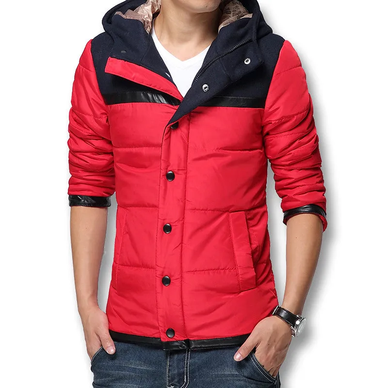 Men's Down Jacket Warm Plus Size Size Men Downs Jacket Men Slim Fit Parkas SM6