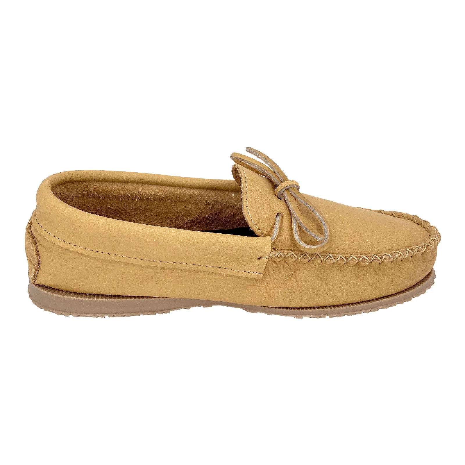 Men's Moose Hide Leather Moccasin Shoes