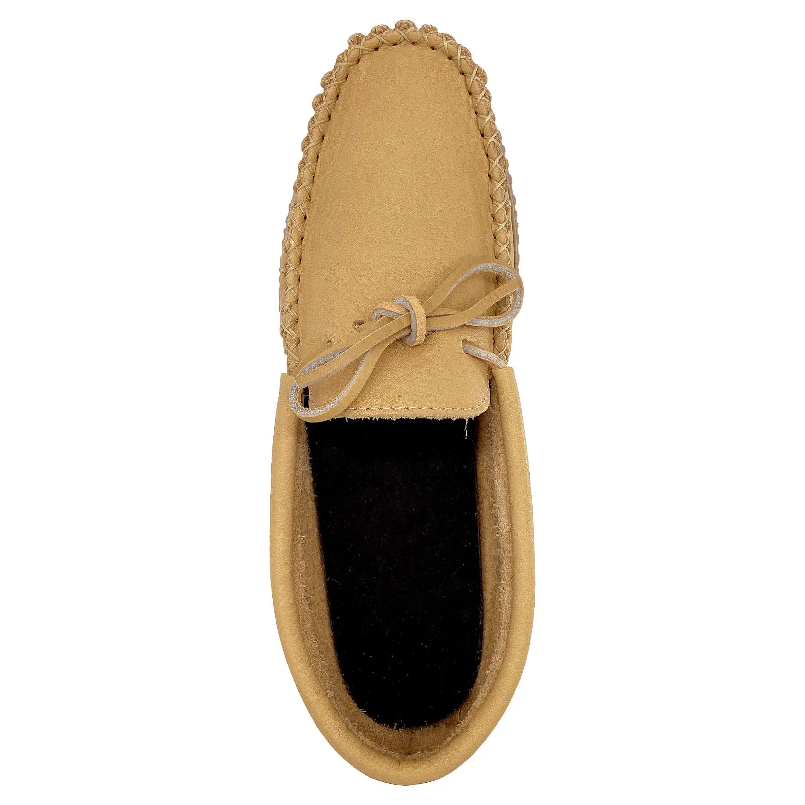 Men's Moose Hide Leather Moccasin Shoes