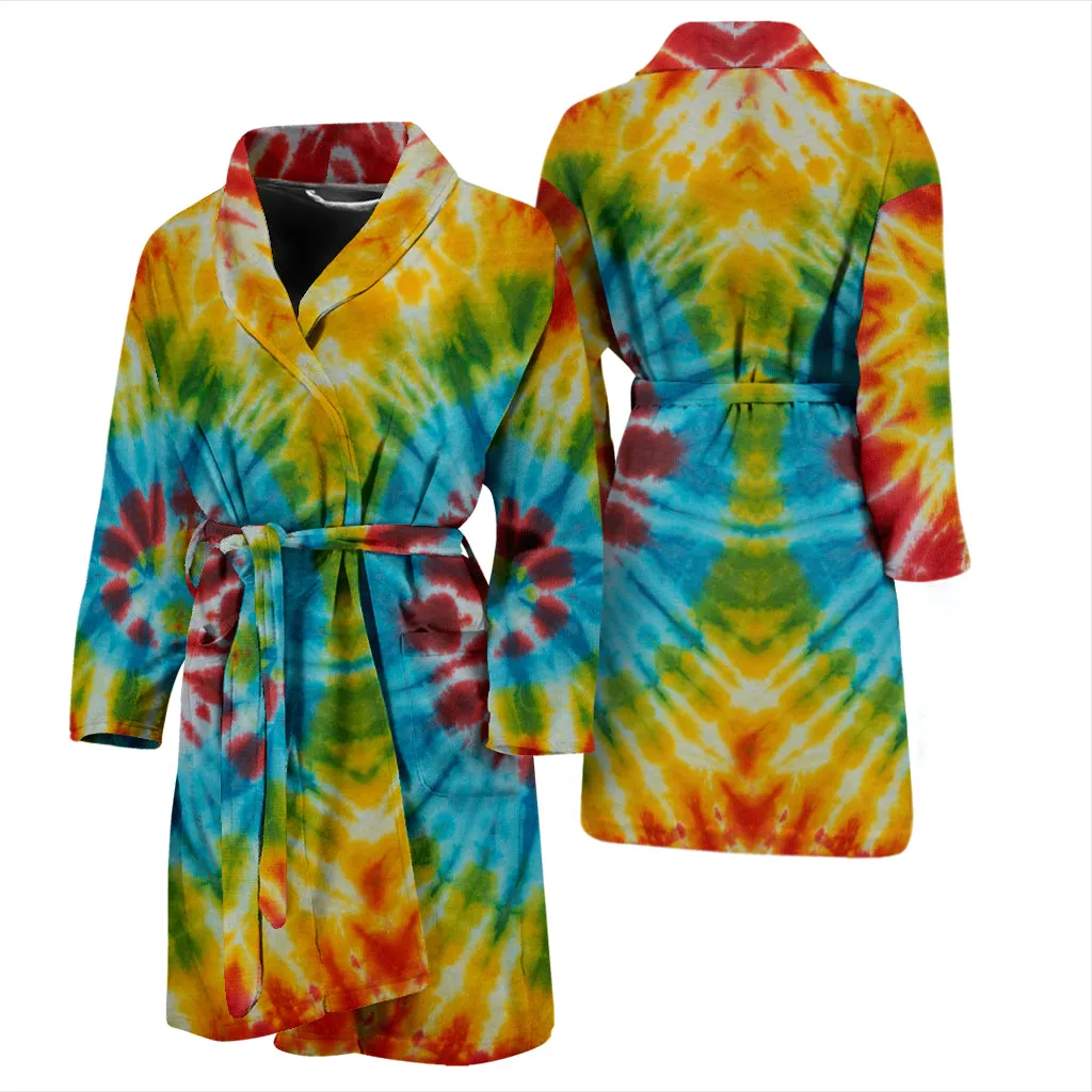 Men's Tie Dye Funkified Bathrobe