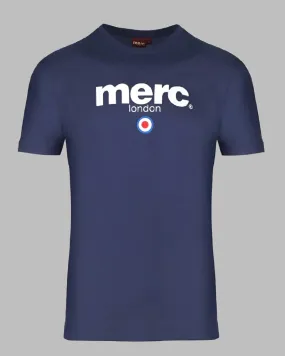 Merc BRIGHTON T Shirt Navy