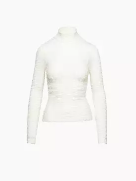 Mesh Lace Turtleneck