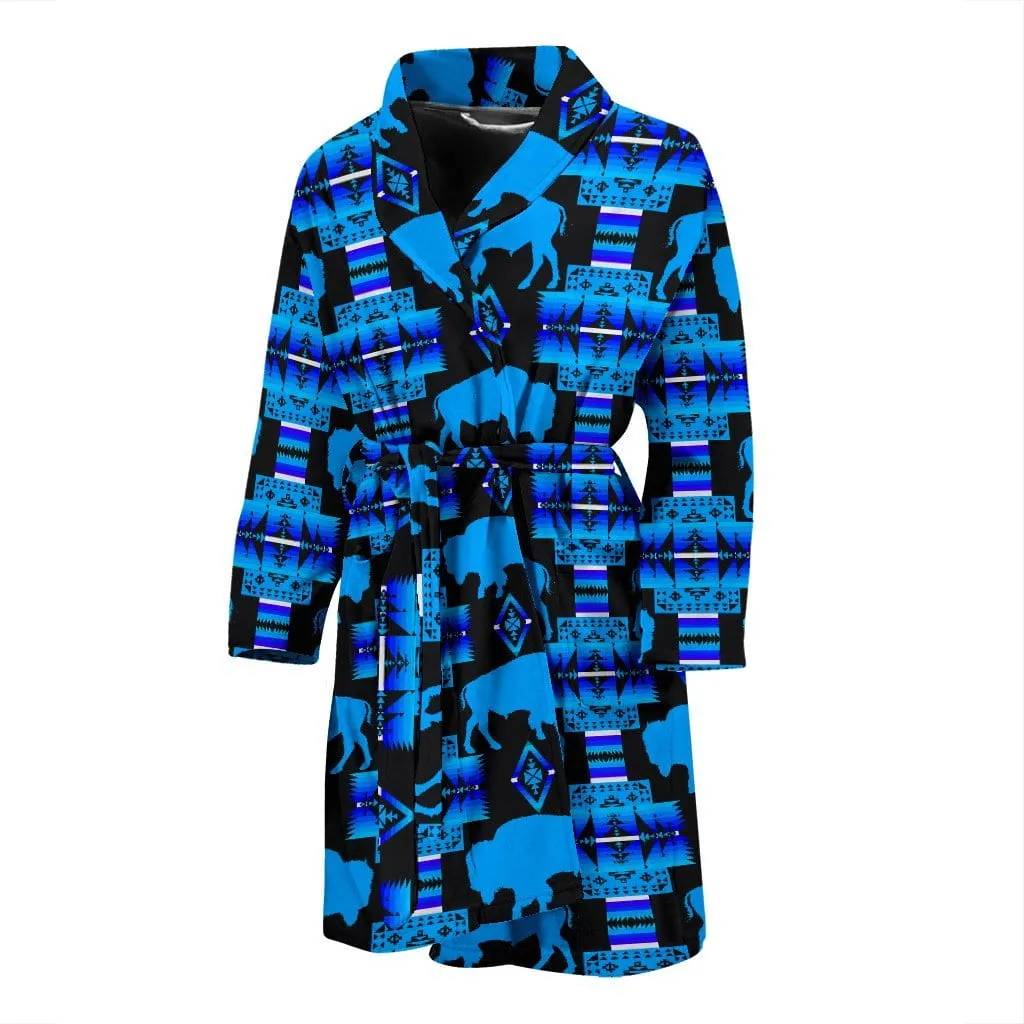 Midnight Lake Buffalo Men's Robe