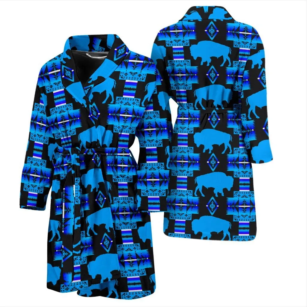 Midnight Lake Buffalo Men's Robe