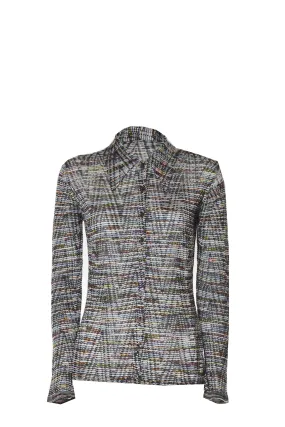 Missoni Abstract Woven Button Up Shirt