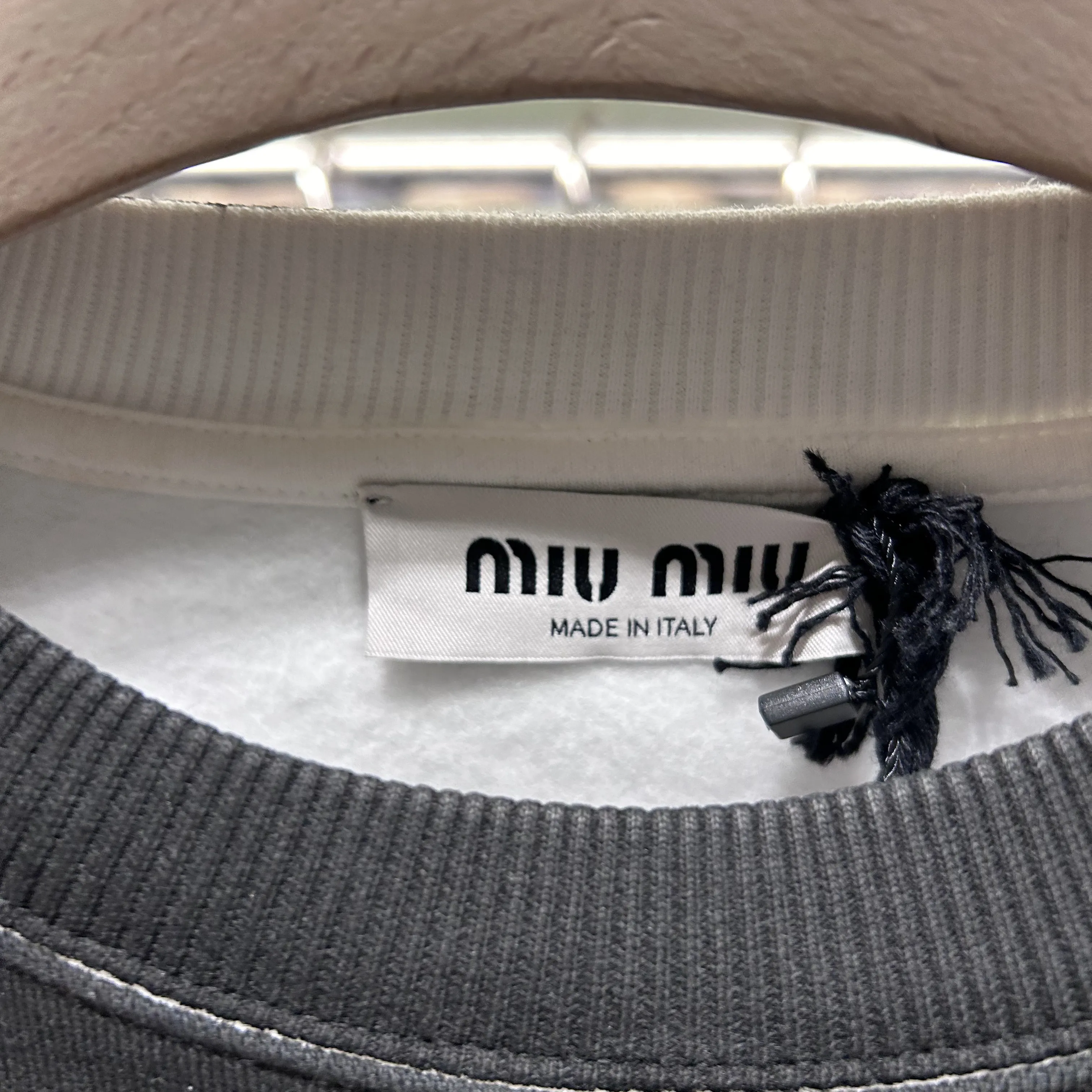 MiuMiu  |Logo Hoodies & Sweatshirts