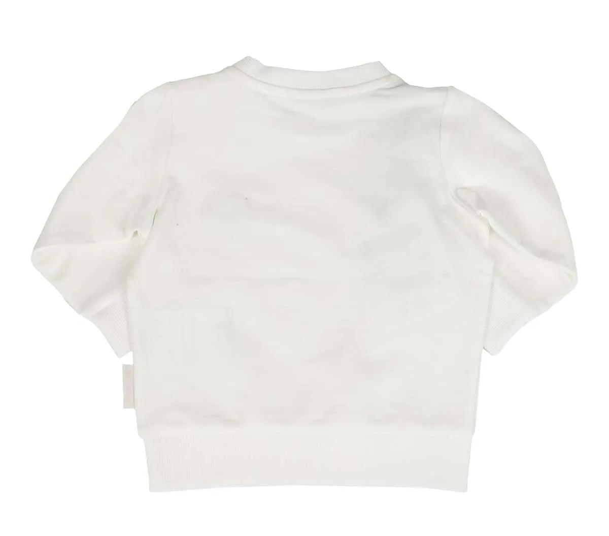 Moncler Enfant Logo Patch Round-Neck Sweatshirt