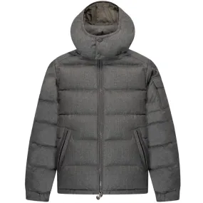 Moncler Montgenevre Short Down Jacket Grey