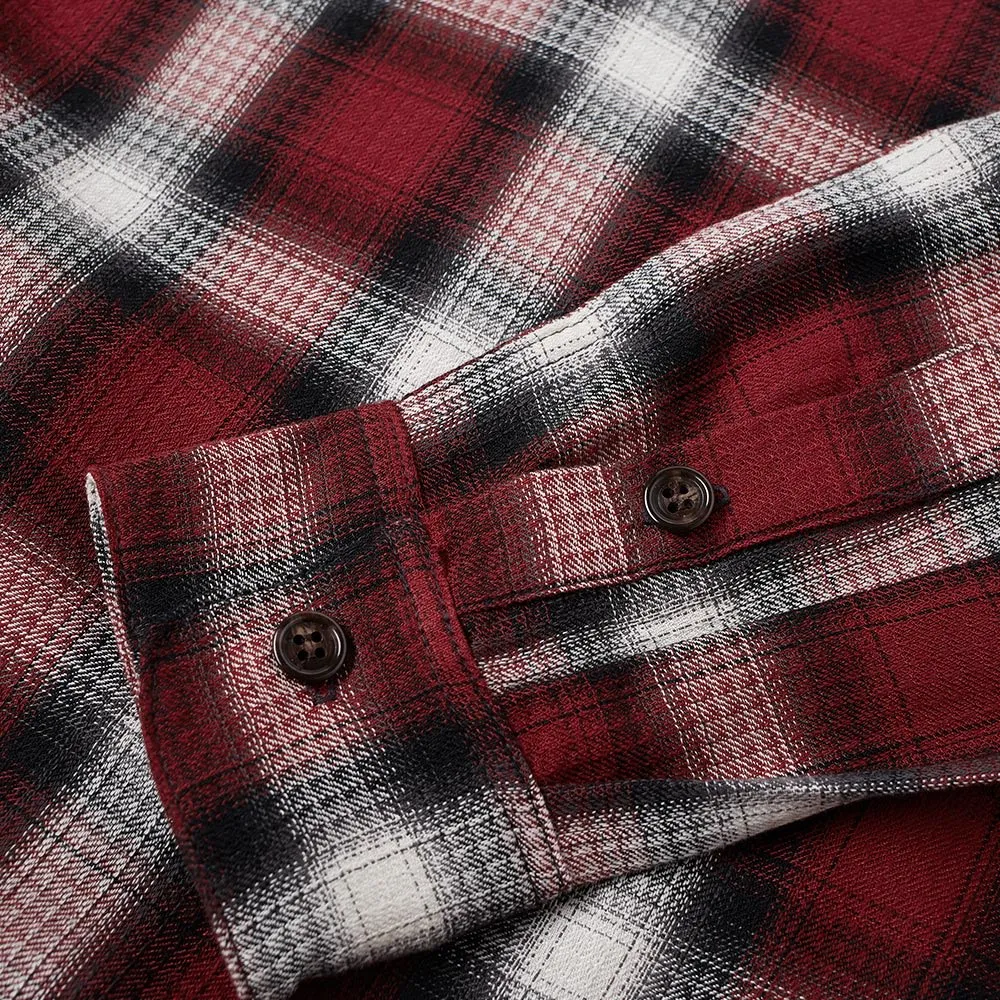 Mr. Completely Raglan Flannel ShirtRed Shadow