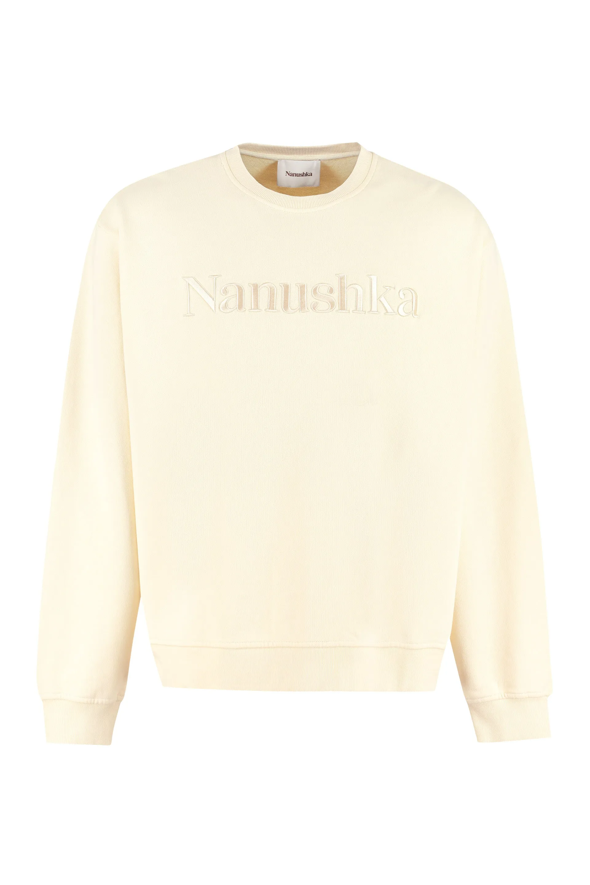 Nanushka Logo Embroidered Crewneck Sweatshirt