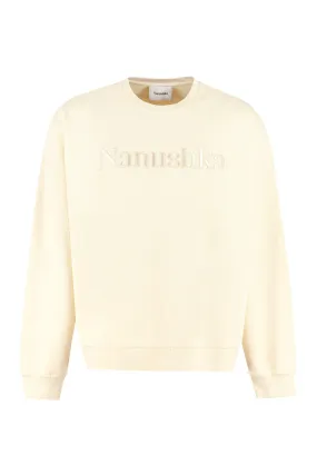 Nanushka Logo Embroidered Crewneck Sweatshirt