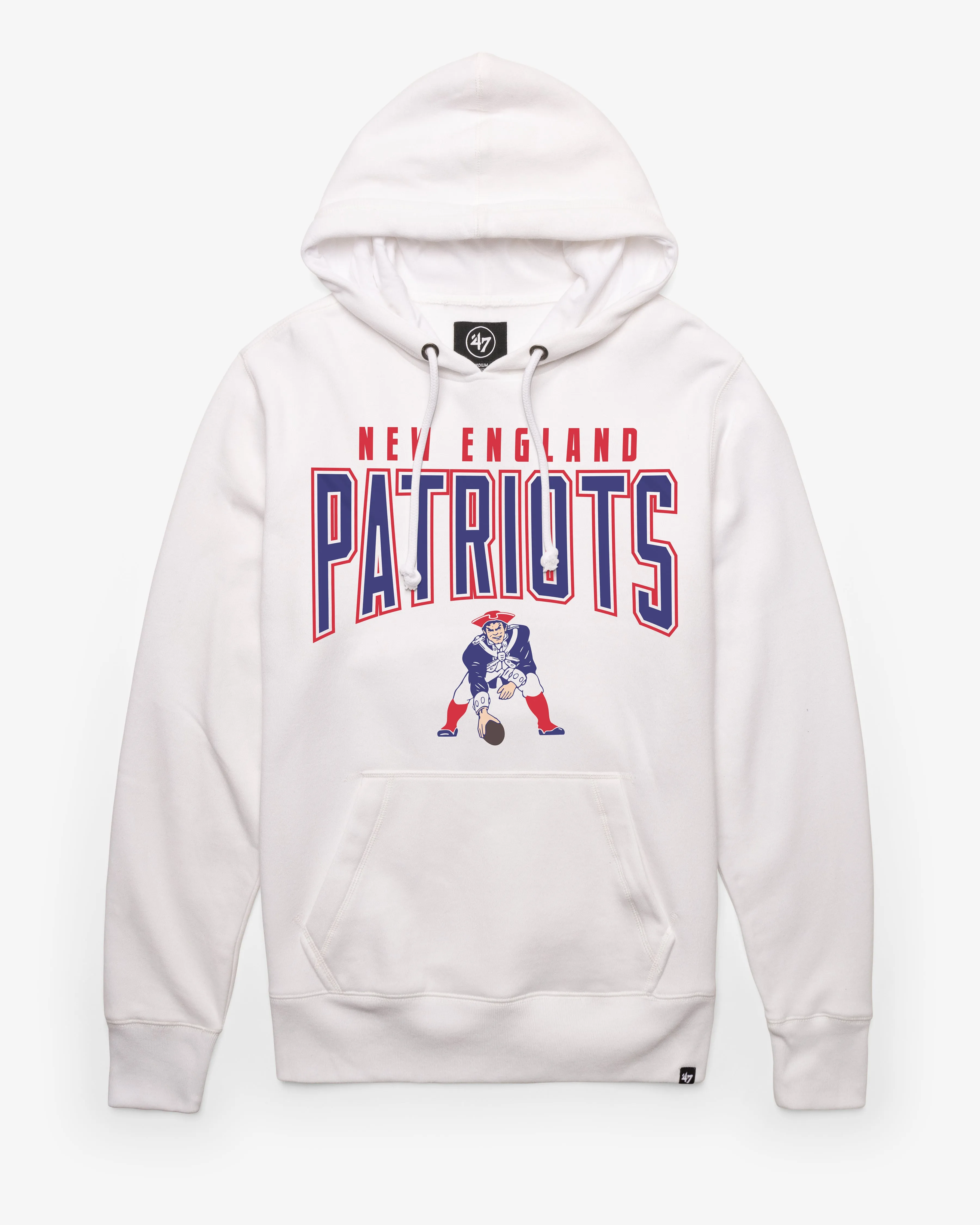 NEW ENGLAND PATRIOTS HISTORIC TEAM ELEMENTS '47 ARCH HEADLINE HOOD