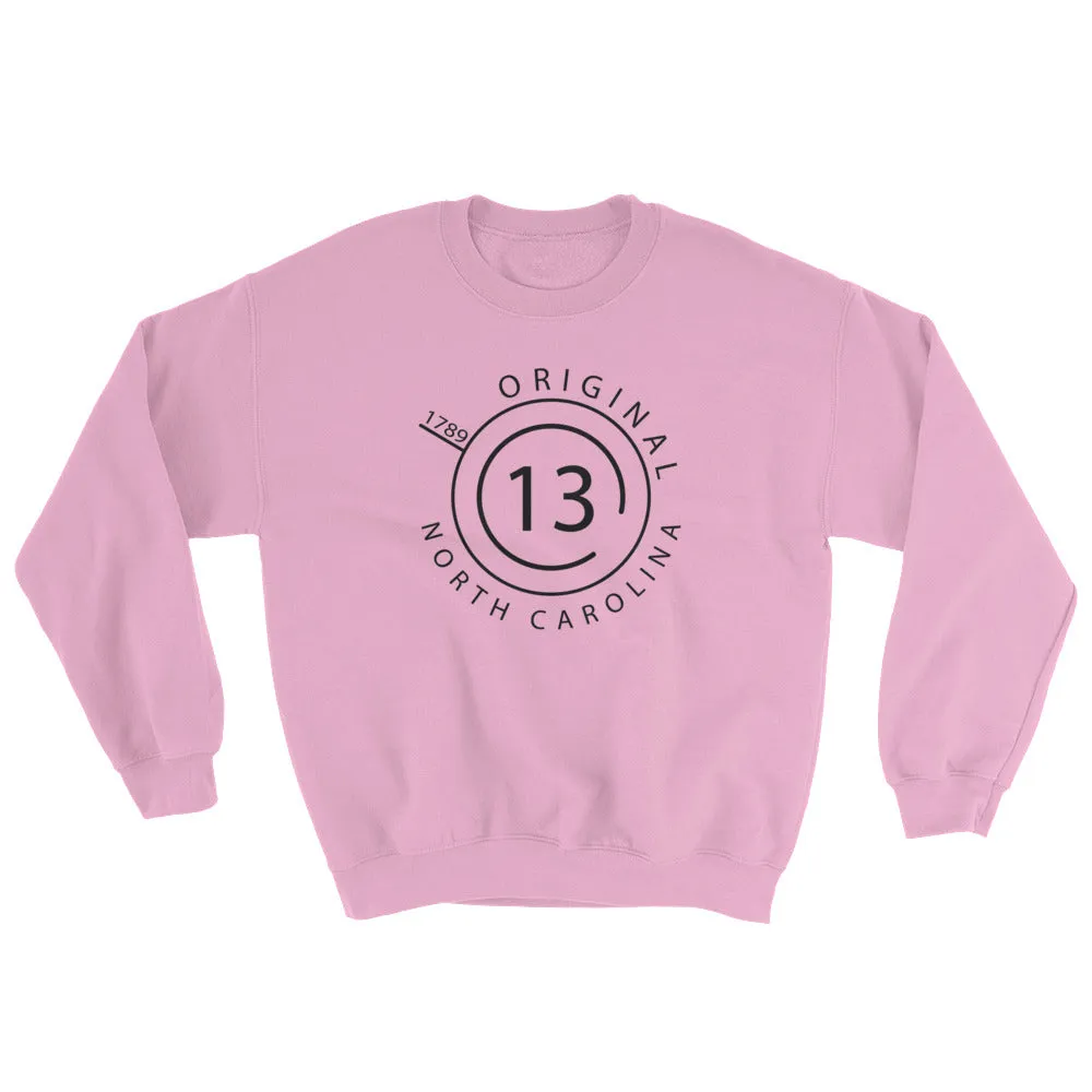 North Carolina - Crewneck Sweatshirt - Original 13